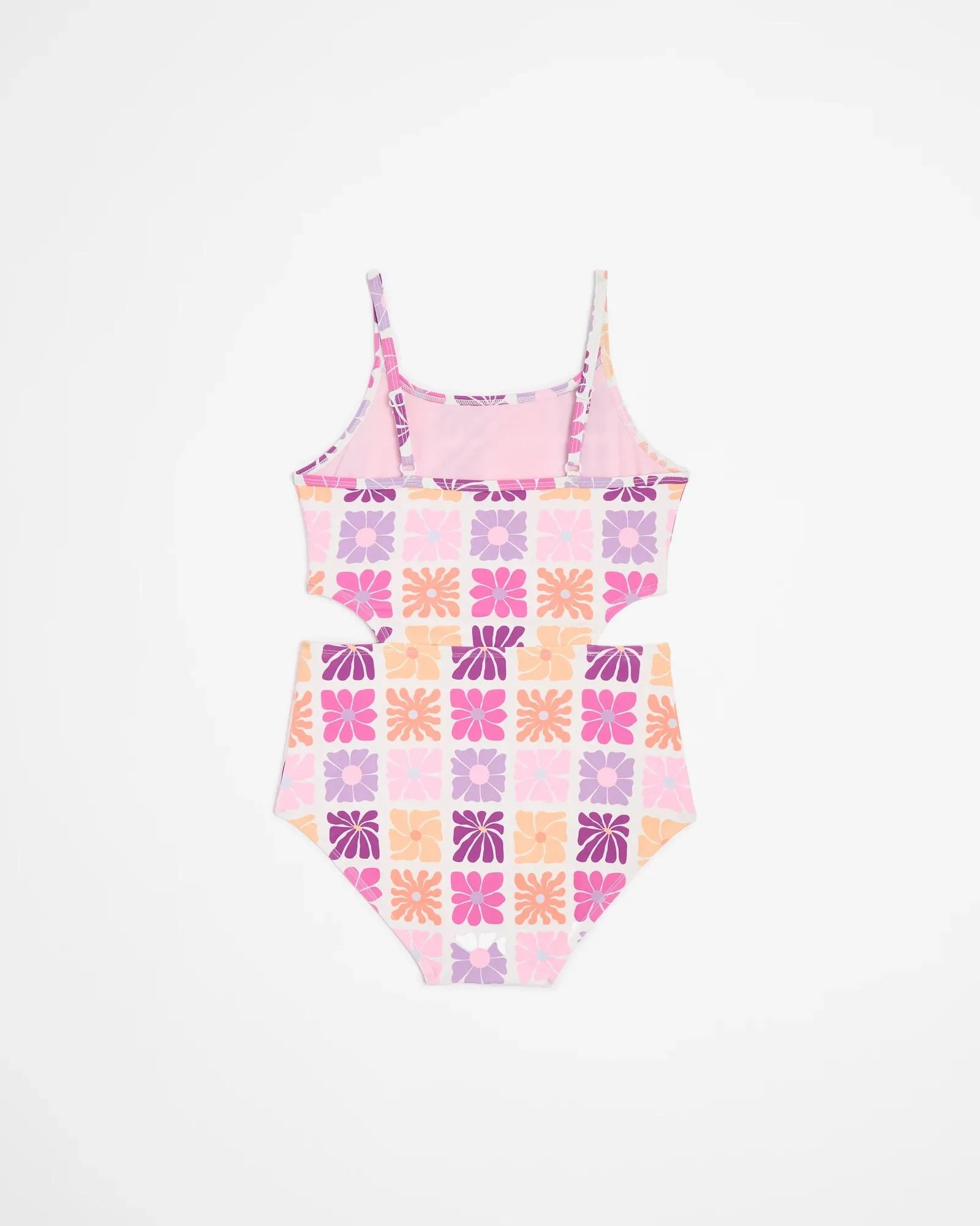 popular  Cut-Out One Piece Print Swimsuit