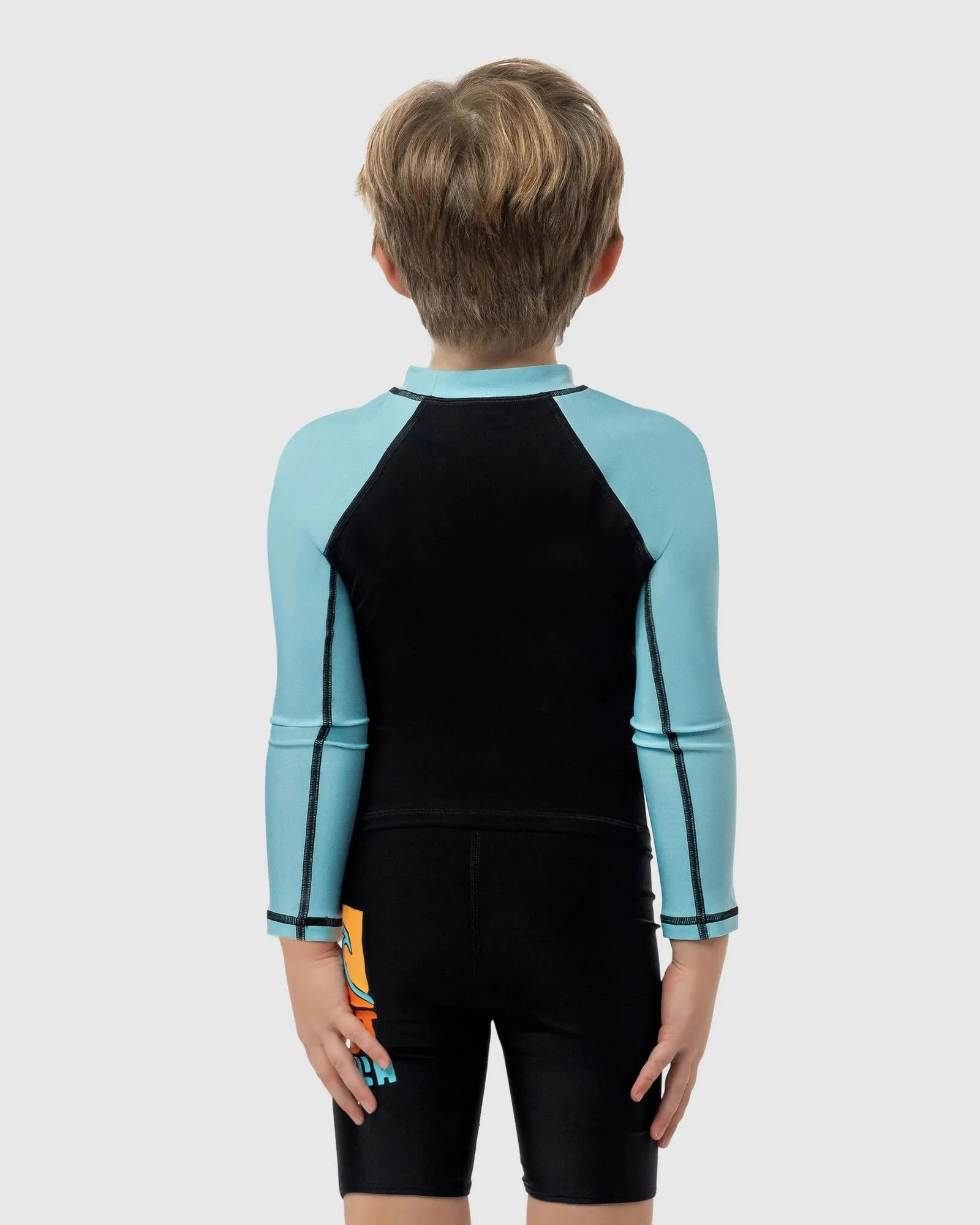 popular  Piping Hot Spliced Swim Rash Vest