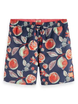 Printed Multi Fruit Swim Shorts (Multi Color) - S1724145990