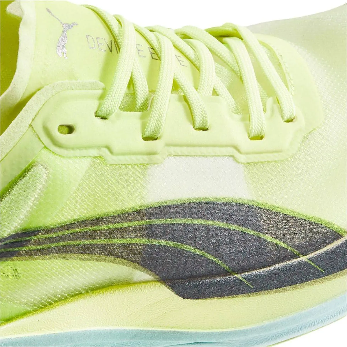 Puma Deviate Nitro Elite Racer Womens Running Shoes - Yellow