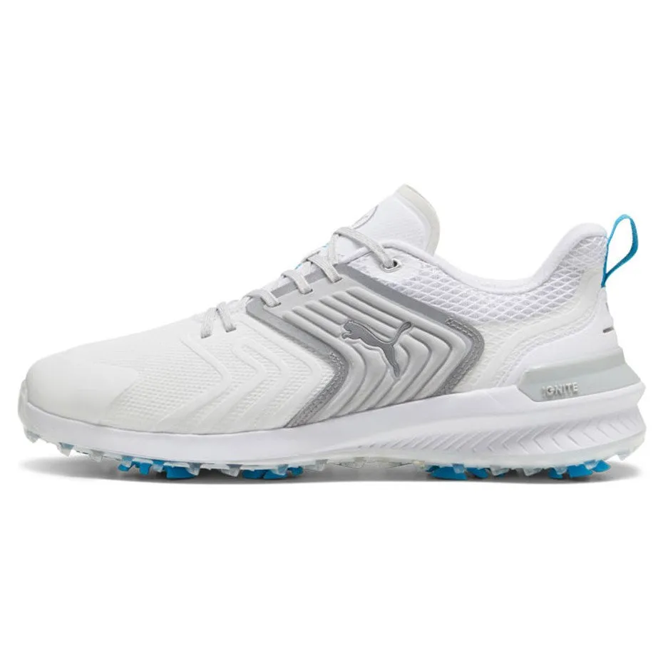 Puma IGNITE Innovate Wide Golf Shoes - Puma White/Cool Light Grey