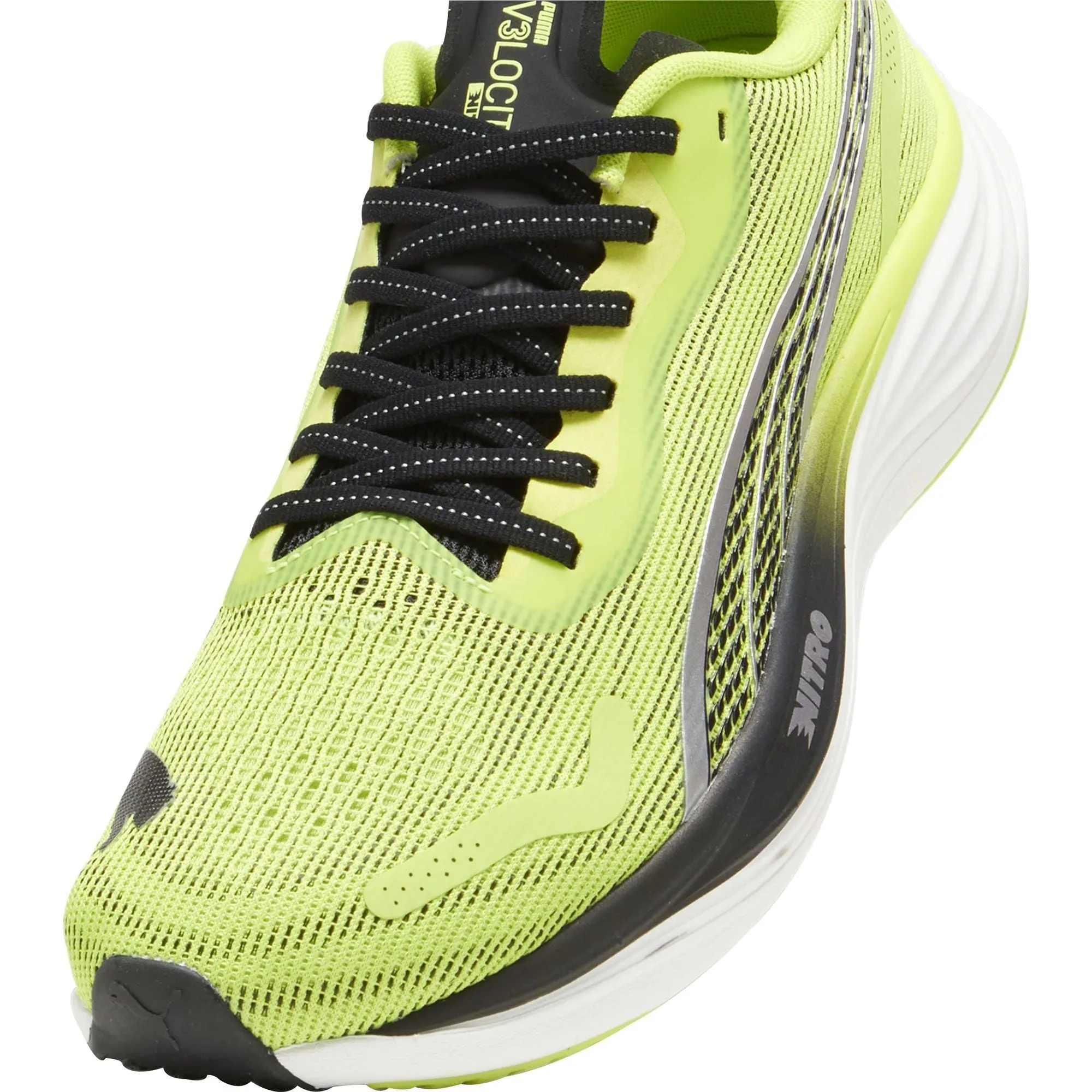 Puma Velocity Nitro 3 Mens Running Shoes - Green