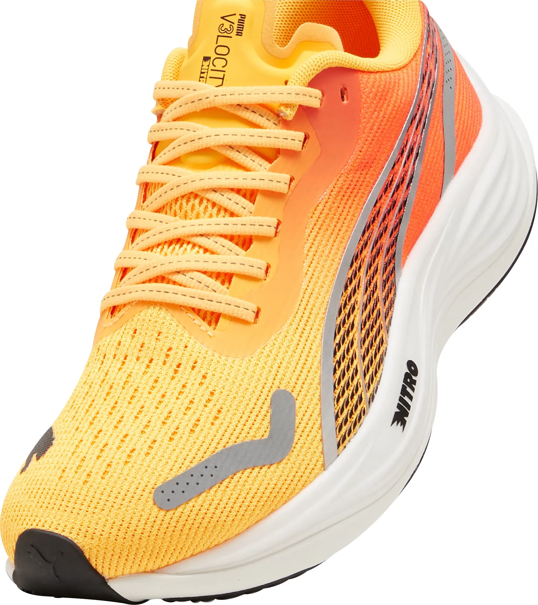 Puma Velocity Nitro 3 Womens Running Shoes - Orange