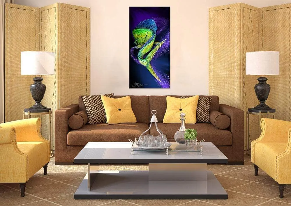 "Mahi Swim" Limited Edition Canvas