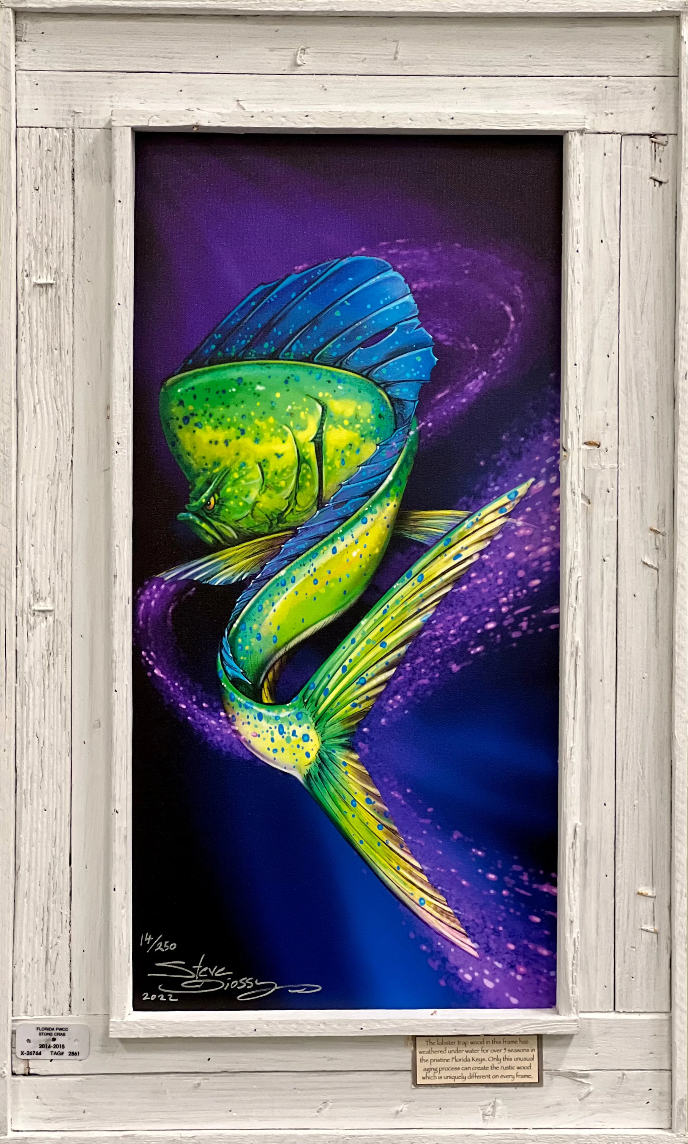 "Mahi Swim" Limited Edition Canvas