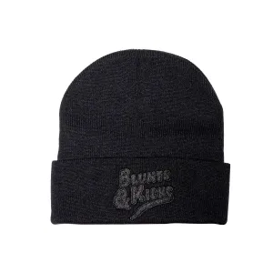 "OG" Tone-on-Tone Winter Tuque - Black