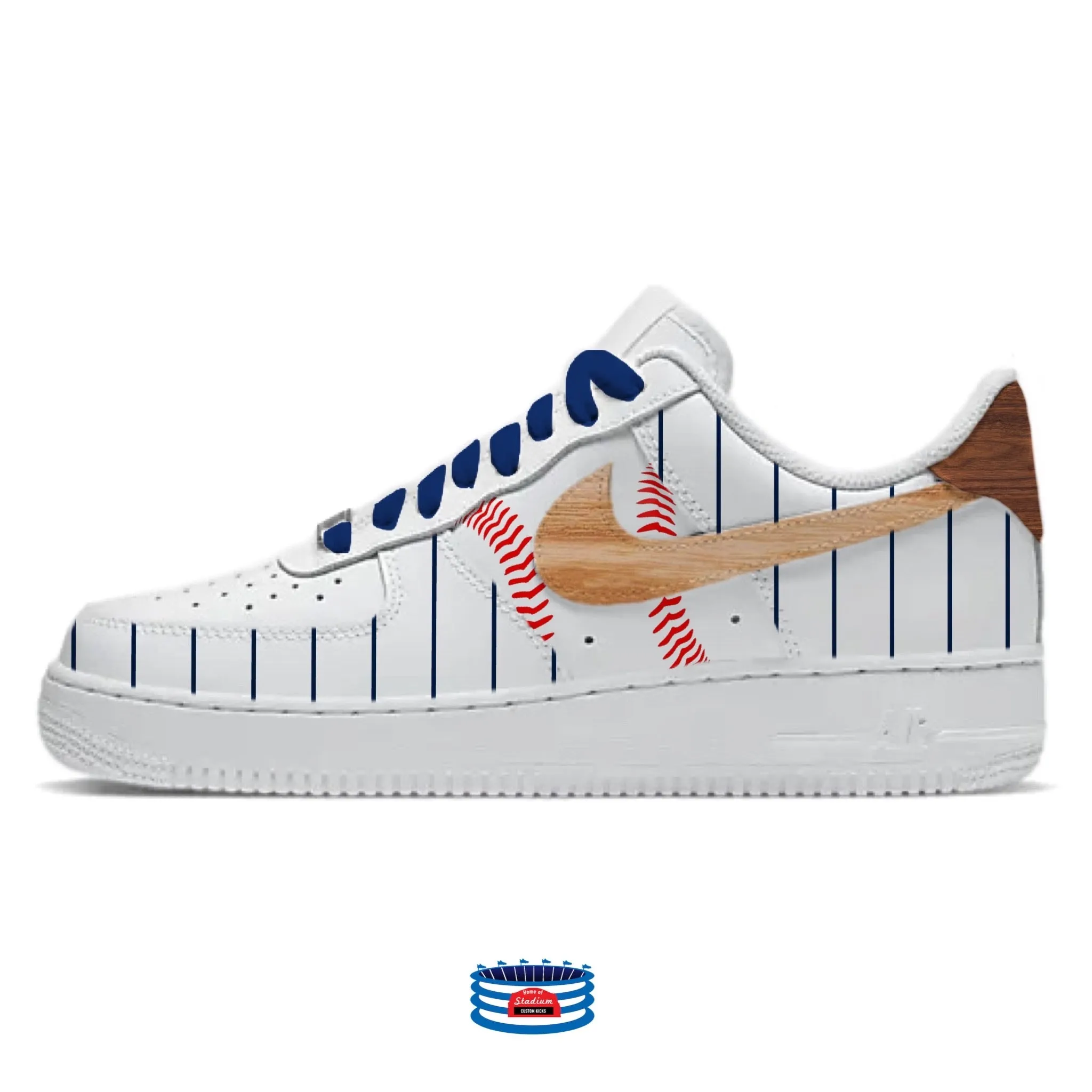 "Pinstripes" Nike Air Force 1 Low Shoes