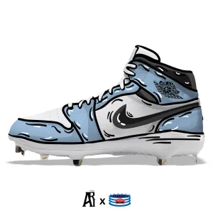 "University Blue Cartoon" Jordan 1 Retro Cleats