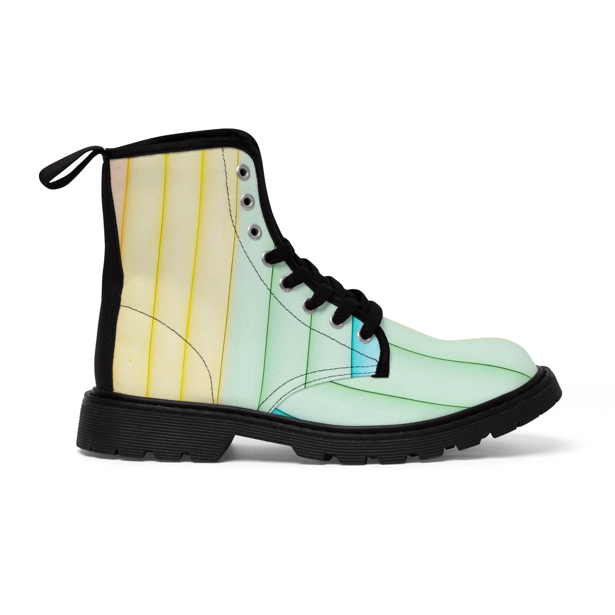 Rainbow - Inovax Woman's Canvas Boots