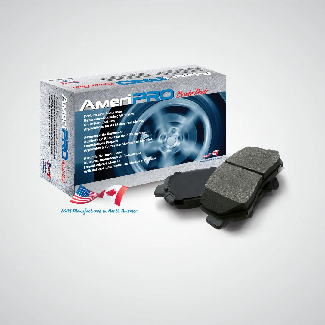 Rear Coated Rotors & AmeriBRAKES Pads For Nissan Pathfinder 2005-2012