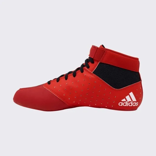 Ringerschuhe ADIDAS Mat Hog 2 - Rot/Schwarz