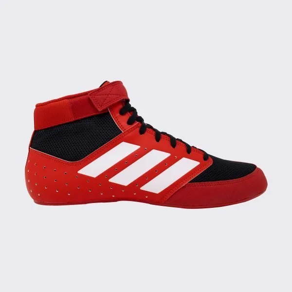 Ringerschuhe ADIDAS Mat Hog 2 - Rot/Schwarz