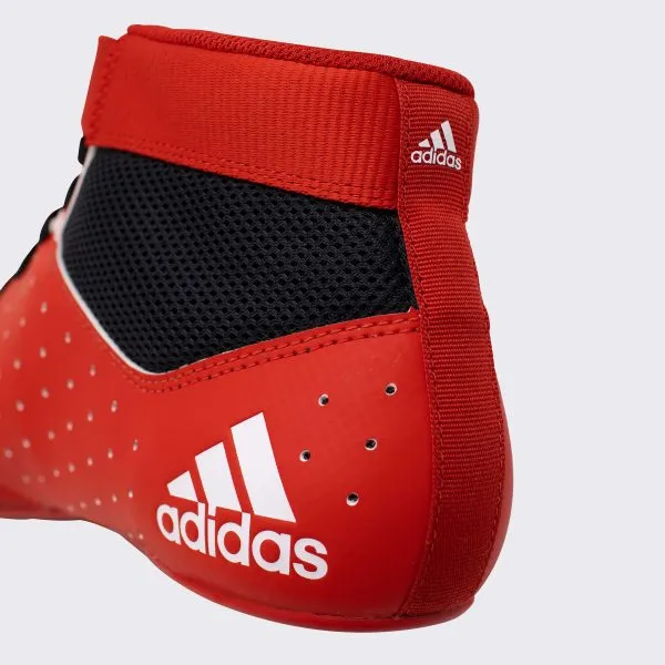 Ringerschuhe ADIDAS Mat Hog 2 - Rot/Schwarz