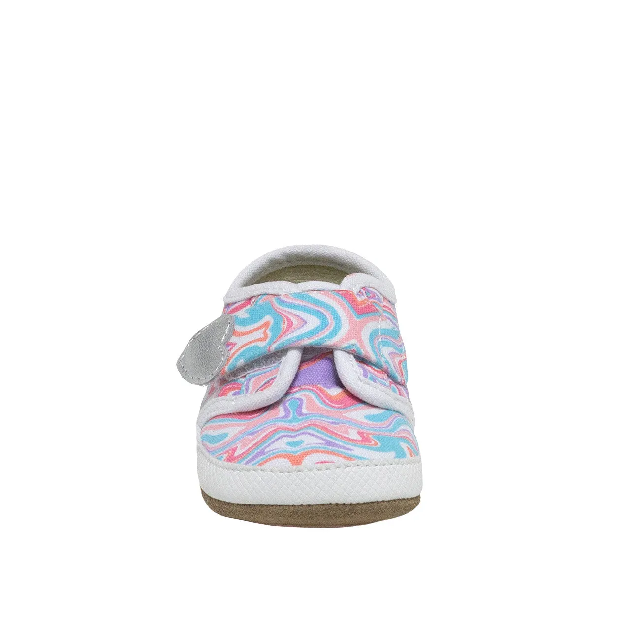 Robeez Swirl Heart First Kicks Color: White