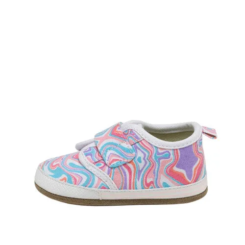 Robeez Swirl Heart First Kicks Color: White