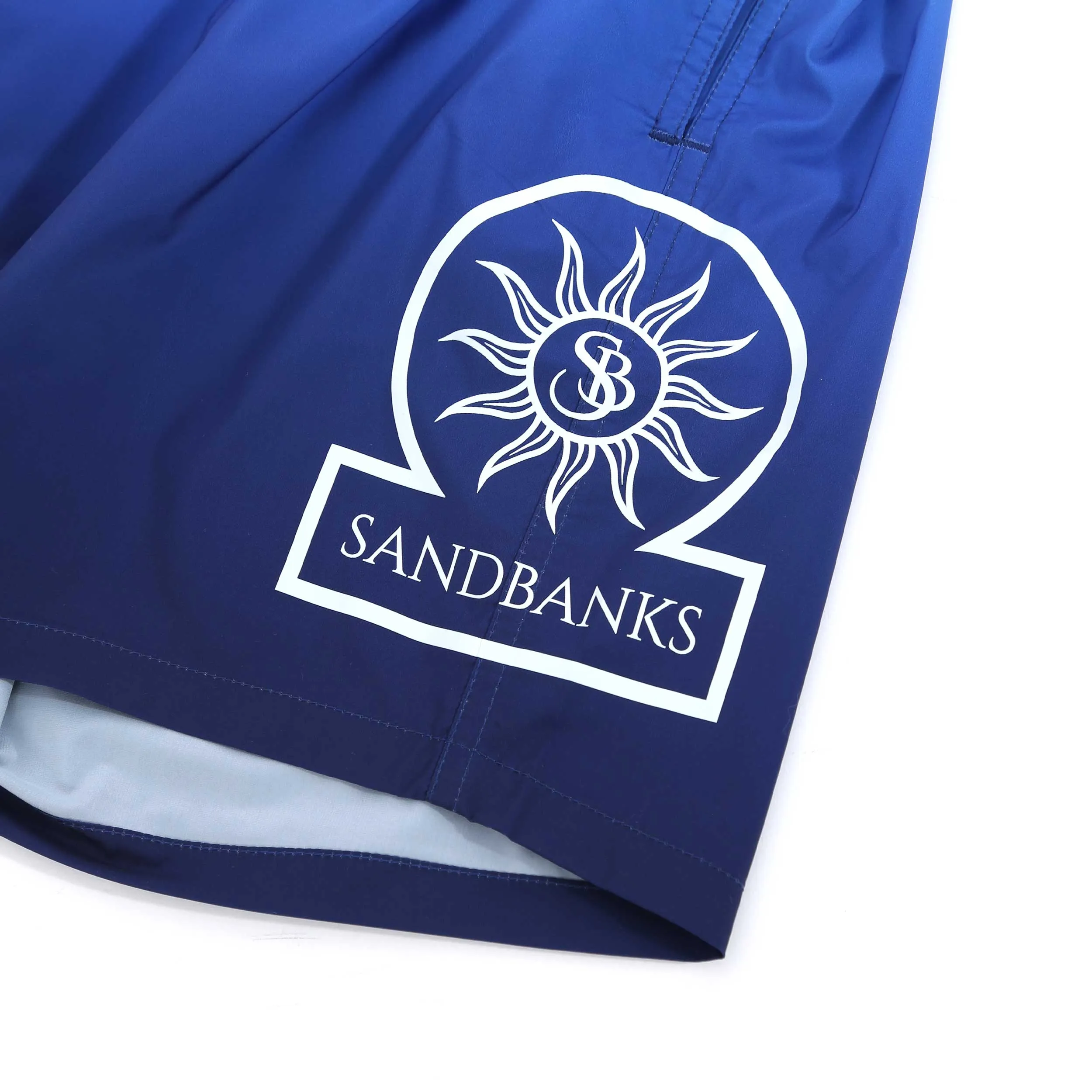 Sandbanks Moonlight Gradient Swim Shorts in Blue