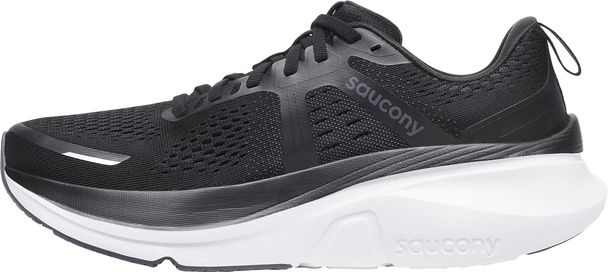 Saucony Guide 18 Mens Running Shoes - Black