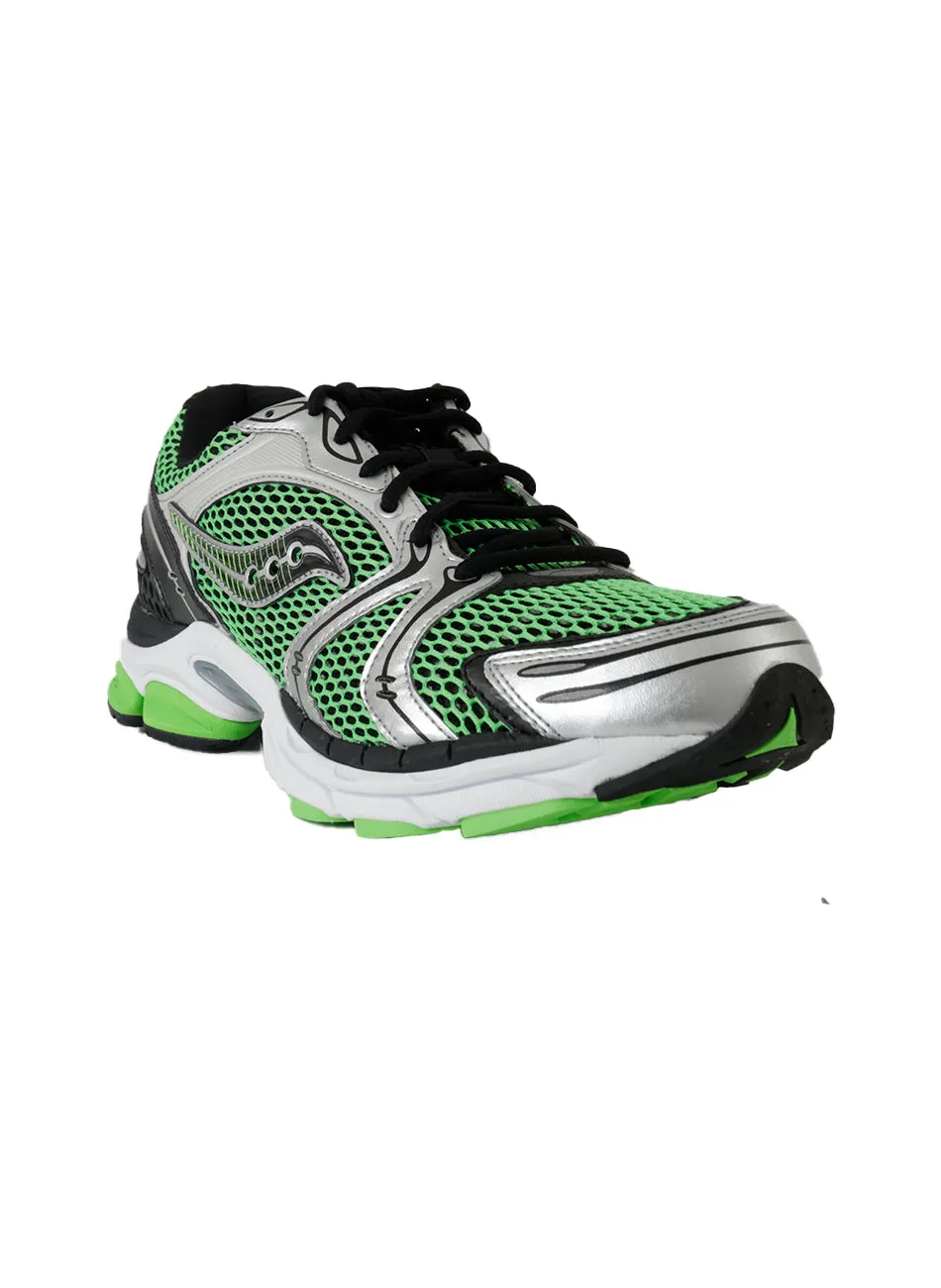 Saucony Progrid Triumph 4 Running Shoes - Green/Silver