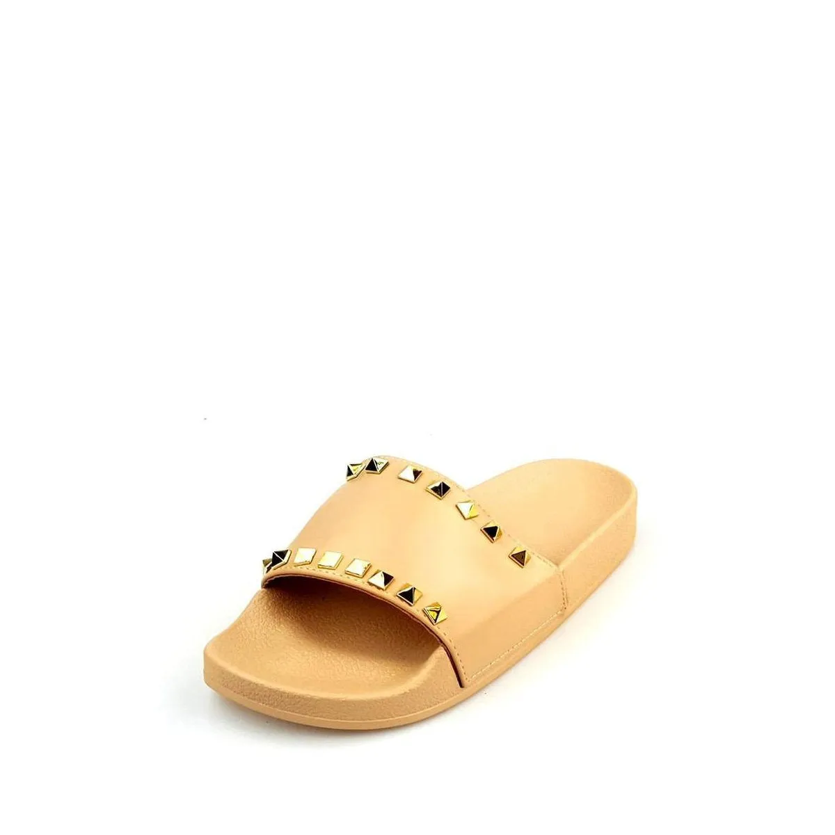 Serenna Slip On Studded Slider