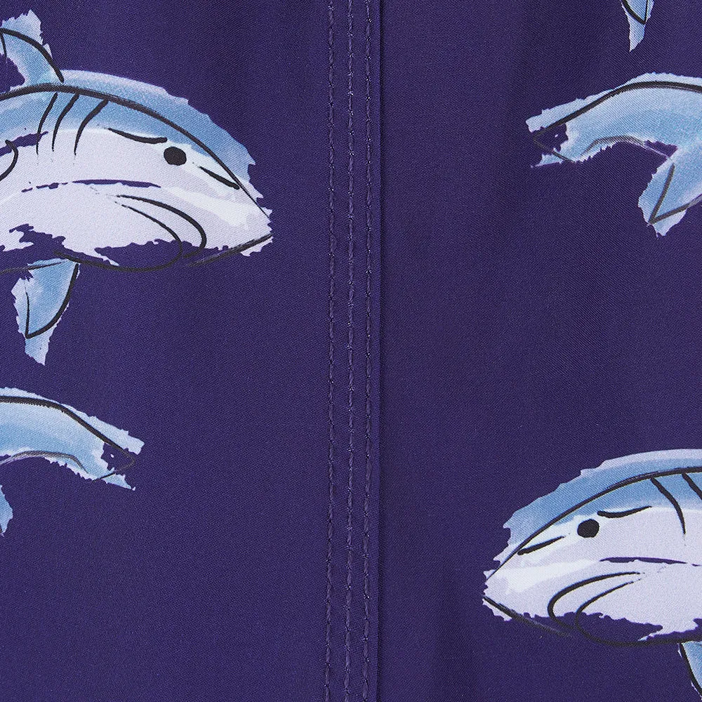 Sharks - Swim Shorts with Waterproof Pocket