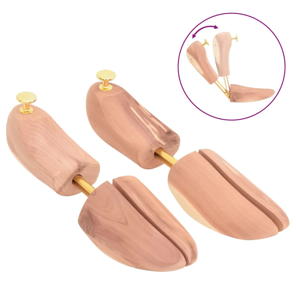 Shoe Stretcher with Shoe Horn EU 39-41.5 Solid Wood Cedar