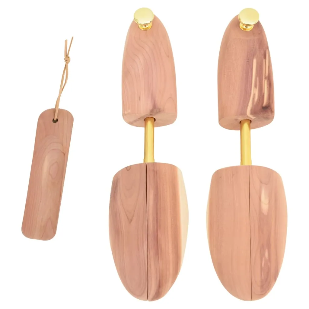 Shoe Stretcher with Shoe Horn EU 39-41.5 Solid Wood Cedar