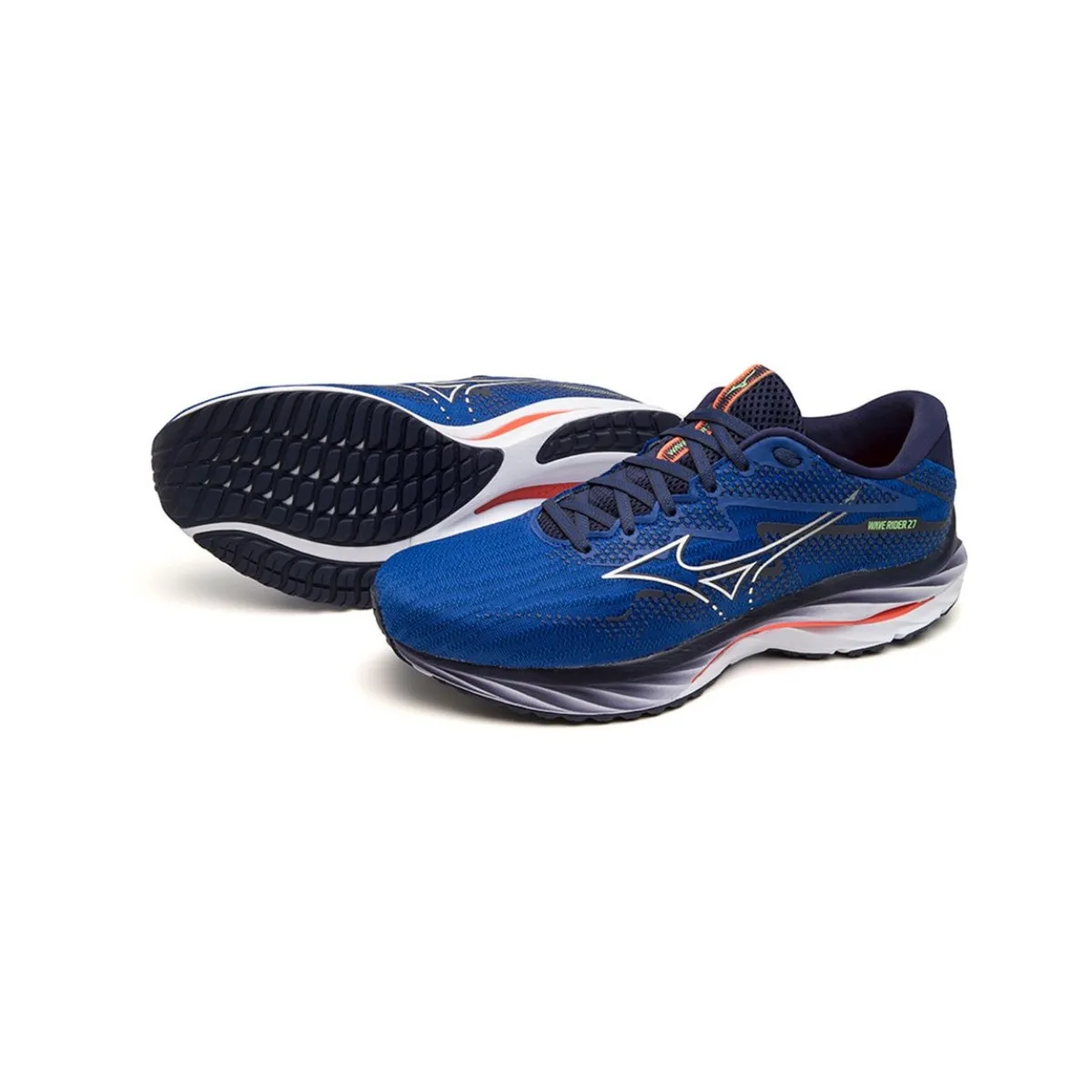 Shoes Mizuno Wave Rider 27 Blue White