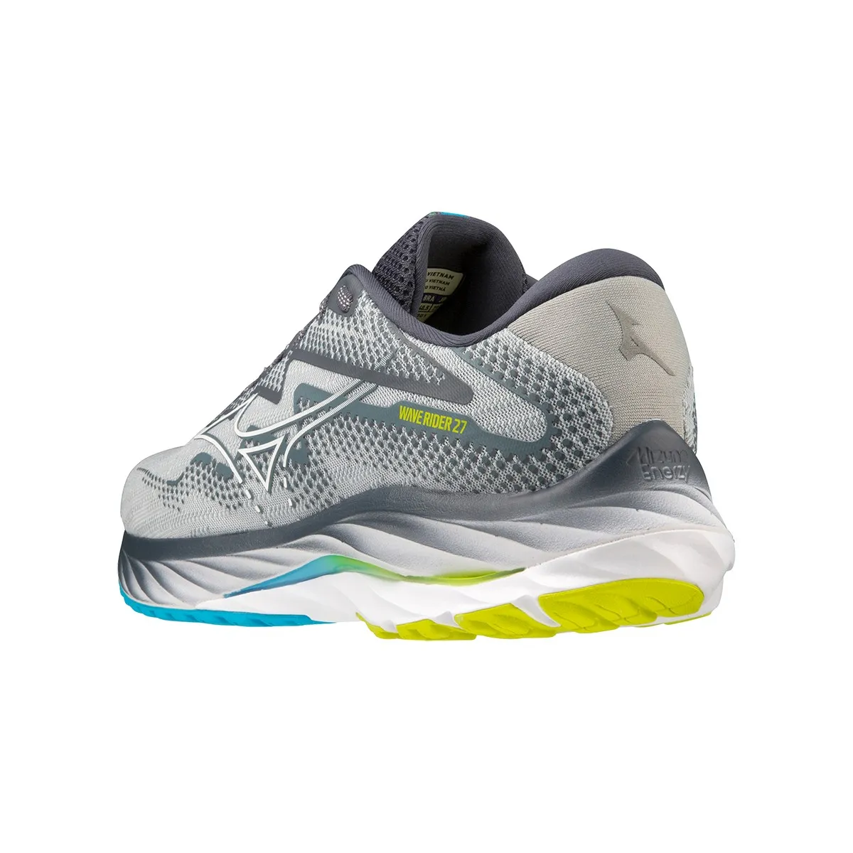 Shoes Mizuno Wave Rider 27 Grey White