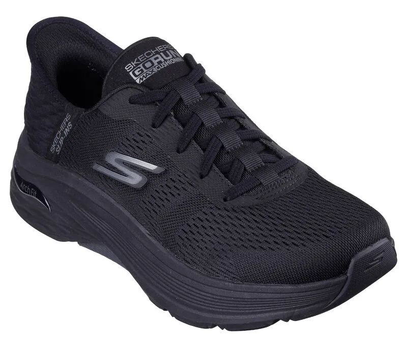 Skechers Men's Slip-ins Max Cushioning Arch Fit Game - Black