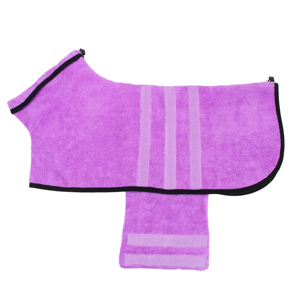 Soft & Absorbent Dog Bath Towels - Mess-Free Drying for Your Furry Friend