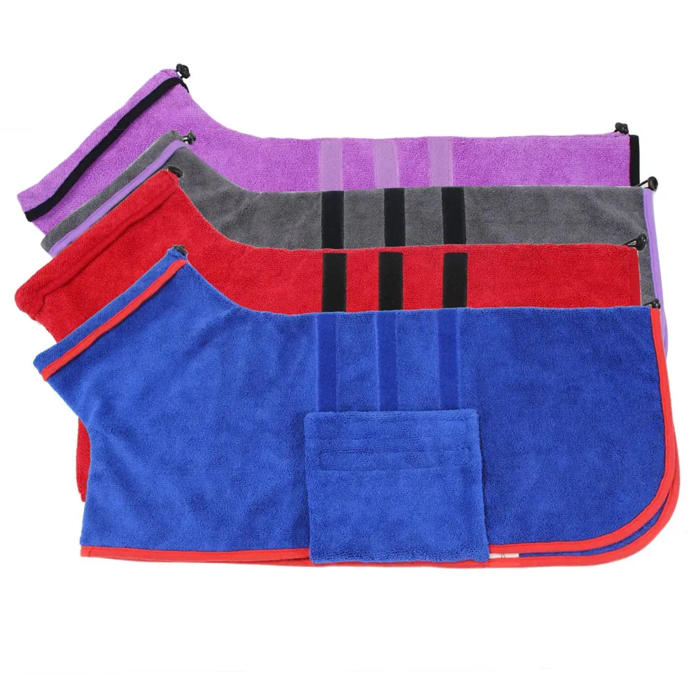 Soft & Absorbent Dog Bath Towels - Mess-Free Drying for Your Furry Friend