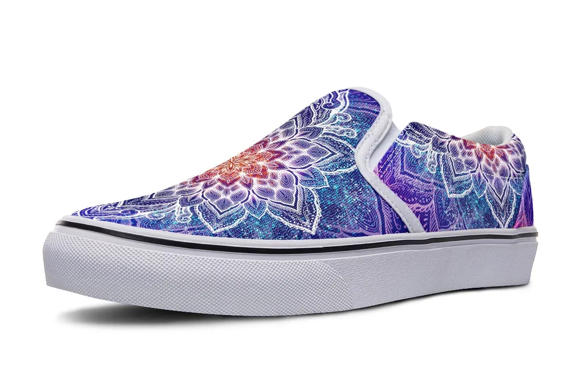 Spark of Joy Mandala Slip on Shoes