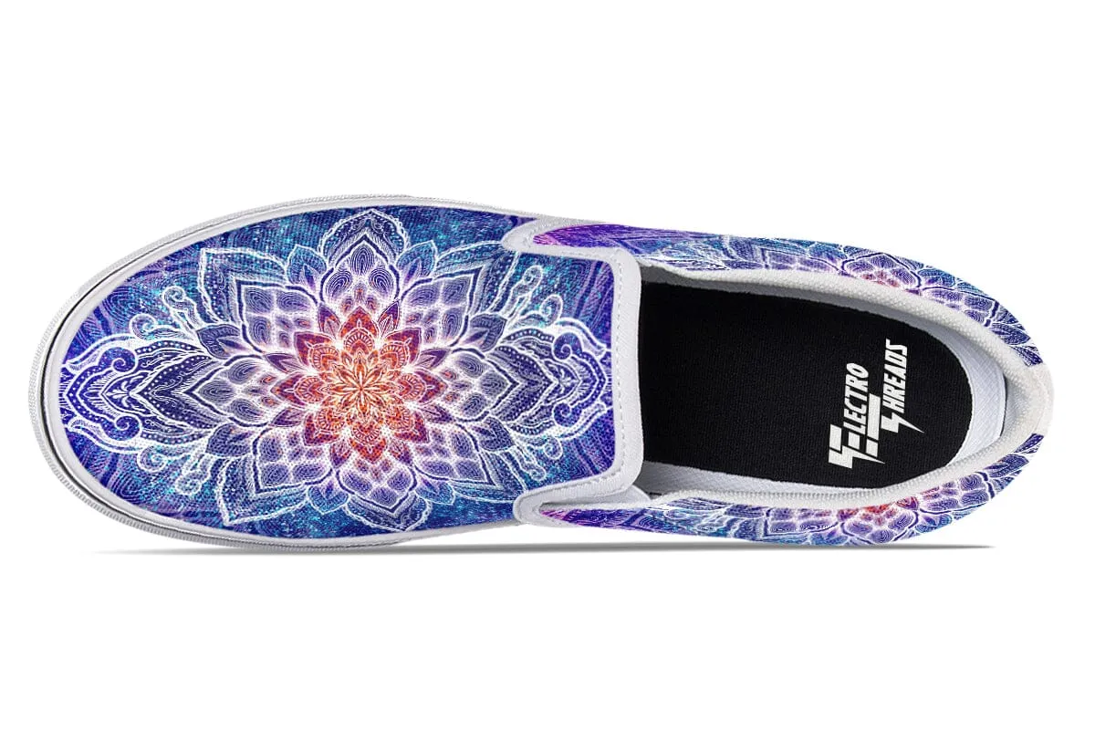 Spark of Joy Mandala Slip on Shoes