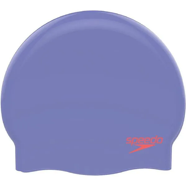 Speedo Jnr Plain Moulded Silicone Cap