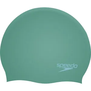 Speedo Jnr Plain Moulded Silicone Cap