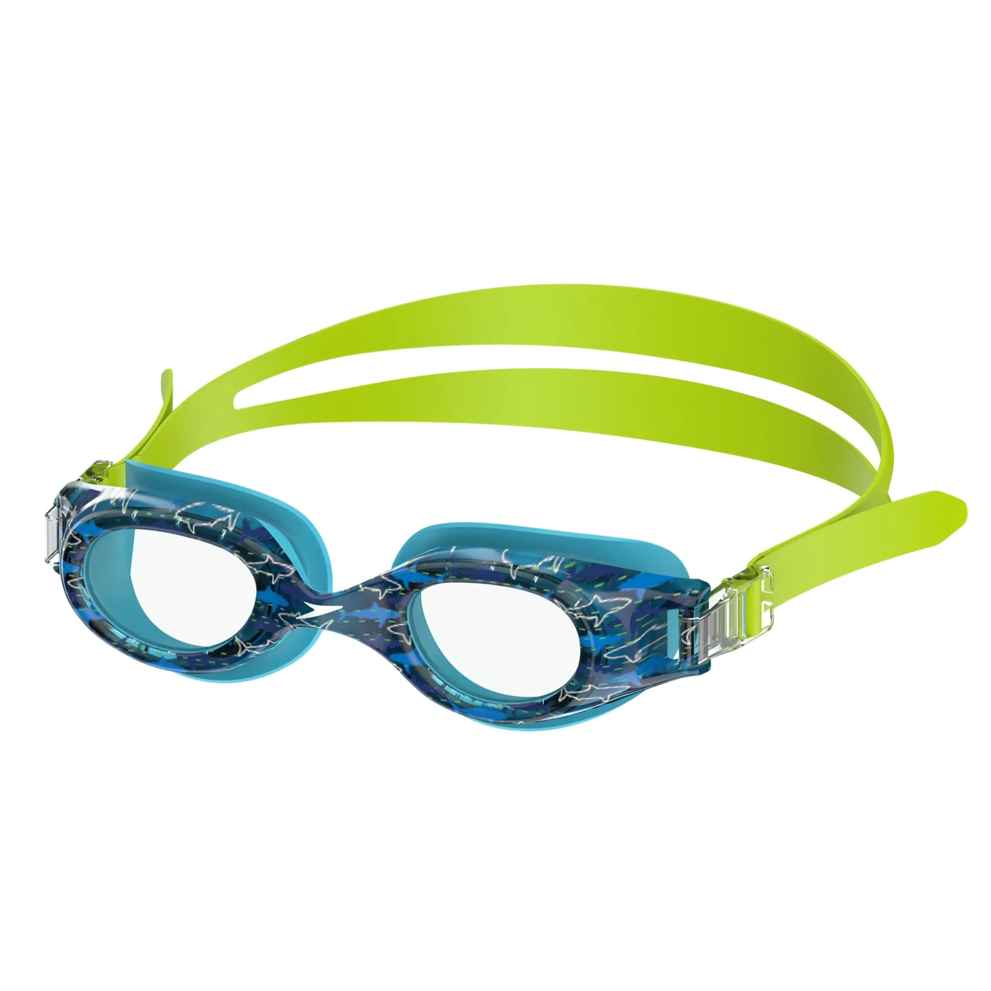 Speedo Junior Hydrospex Print Swim Goggle