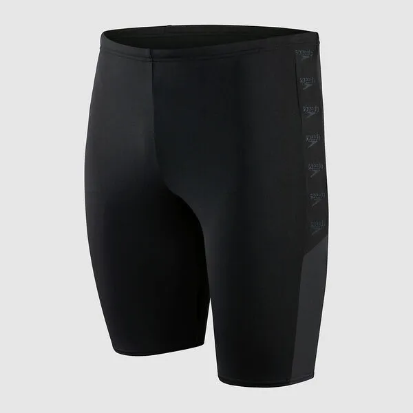 Speedo Mens Boom Splice Jammer - Black