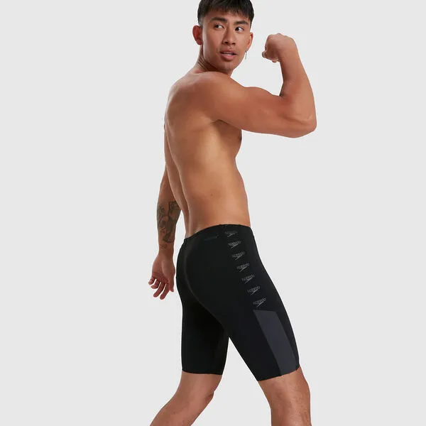 Speedo Mens Boom Splice Jammer - Black