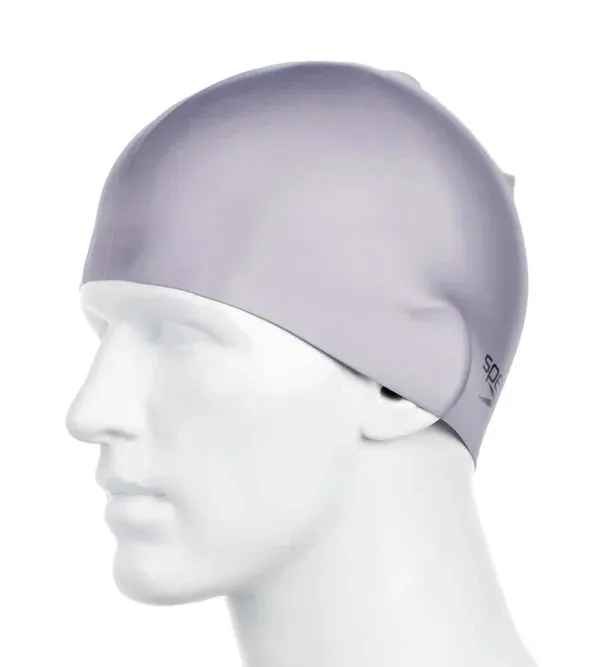 Speedo Unisex Plain Moulded Silicone Swim Cap