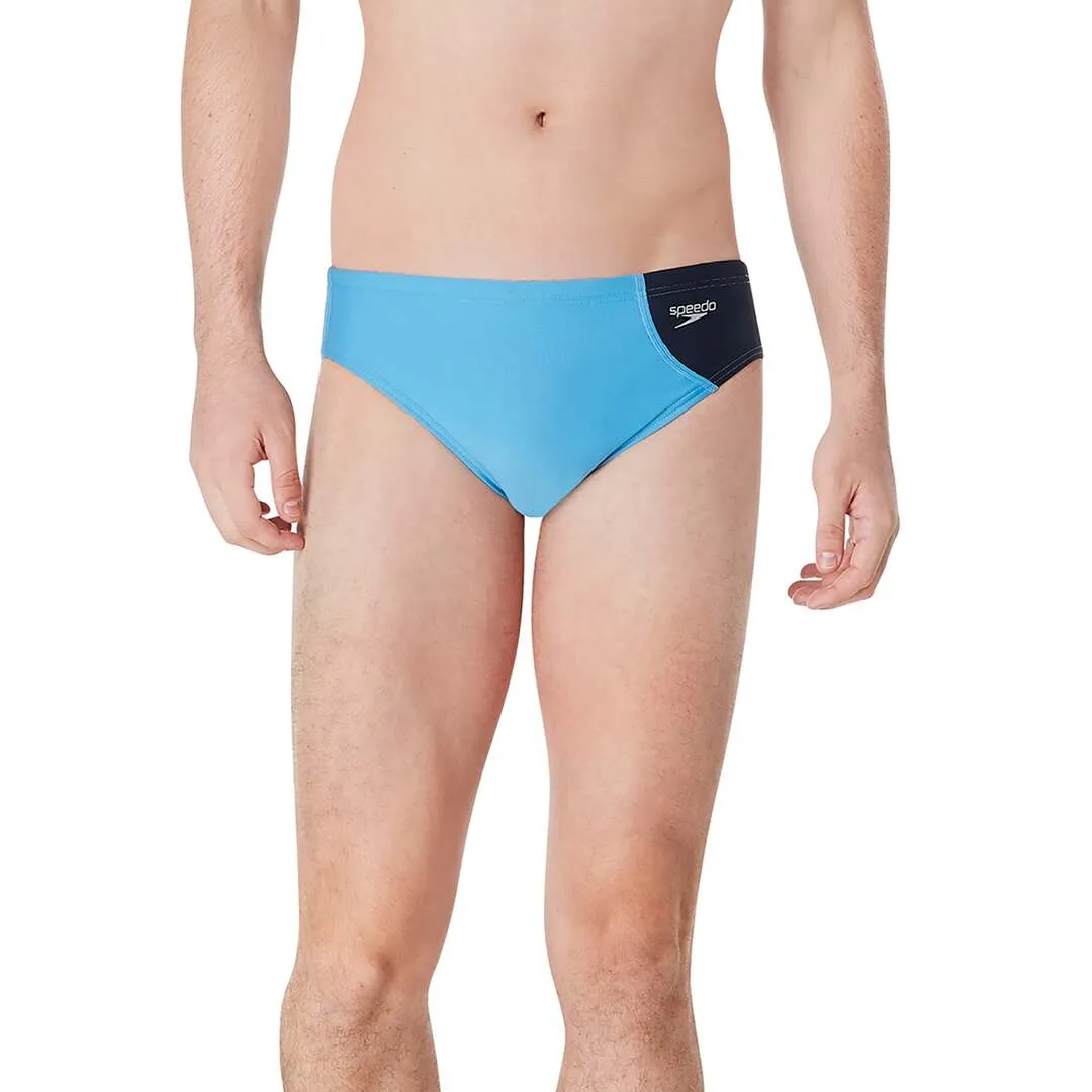 Speedo Vibe Asymmetrical ColorBlock One Swim Briefs