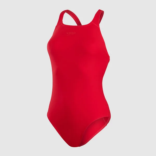 Speedo Womens Eco Endurance  Medalist One Piece - Red