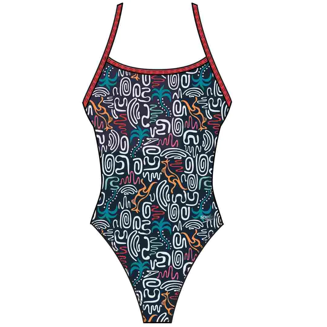 Speedo Women's The One Printed One Piece Swimsuit