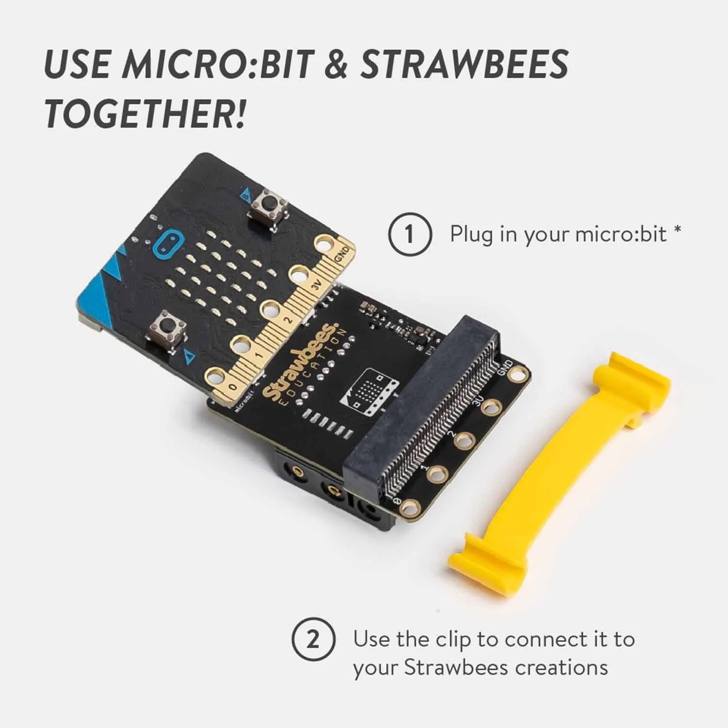 Strawbees STEAM Classroom Robotics - micro:bit