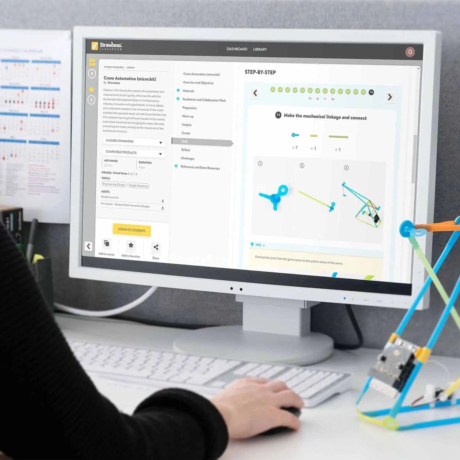 Strawbees STEAM Classroom Robotics - micro:bit