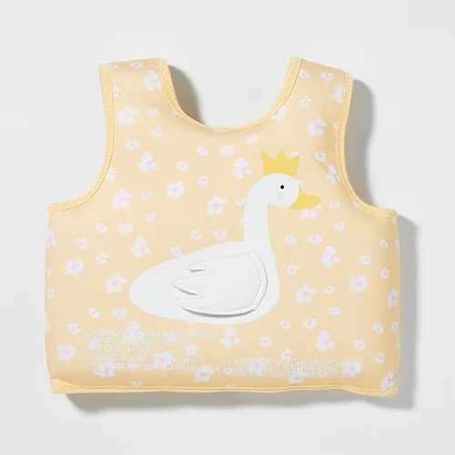 SUNNYLiFE Kids Swim Vest Princess Swan Buttercup