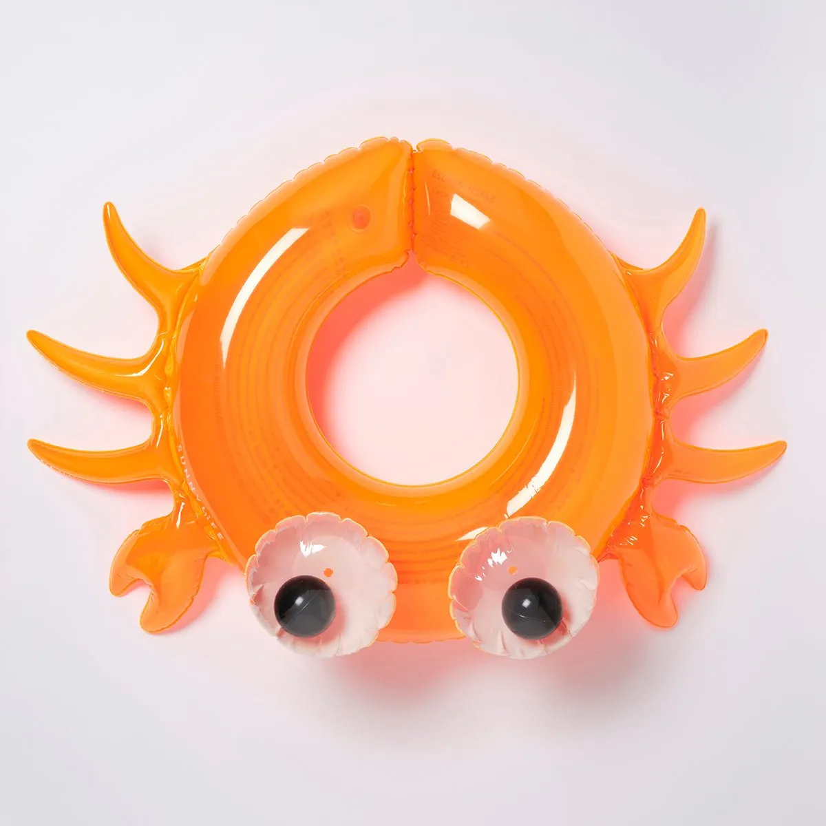 SUNNYLiFE Orange Color Inflatable Kiddy Pool Ring Sonny The Sea Creature