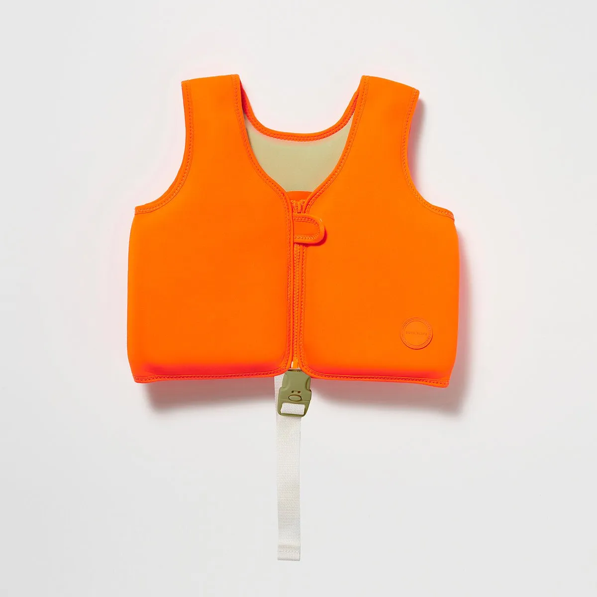 SUNNYLiFE Orange Color Swim Vest 1-2 Sonny The Sea Creature