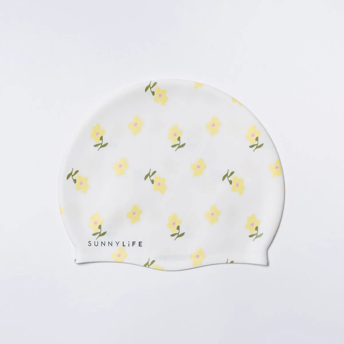 SUNNYLiFE Yellow Color Shaped Swimming Cap  Mima The Fairy Lemon