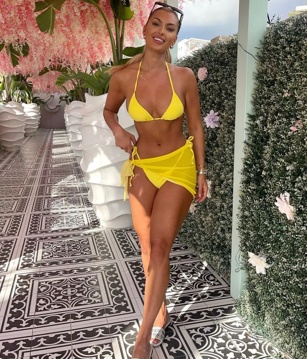 The Sunshine Bikini Set in Yellow