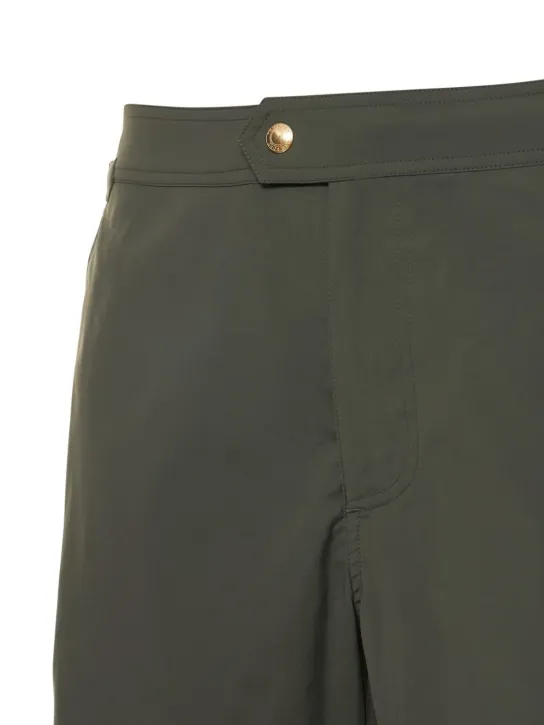 Tom Ford   Compact poplin swim shorts 